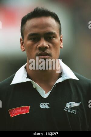 JONAH LOMU Neuseeland RU 21. November 1995 Stockfoto