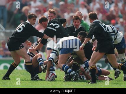 Aktion zwischen Bad & Wespen PILKINGTON CUP FINAL 22 Mai 1995 Stockfoto