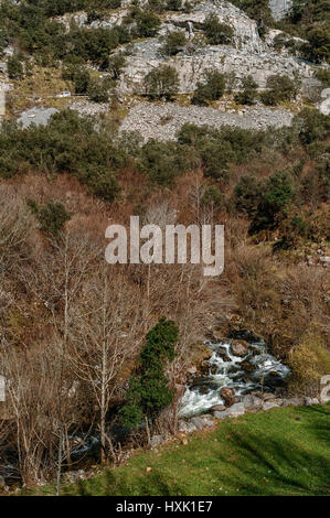 Geburt des Flusses Ason, Kantabrien, Spanien, Europa Stockfoto