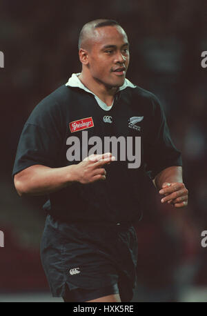 JONAH LOMU Neuseeland RU 19. November 1997 Stockfoto