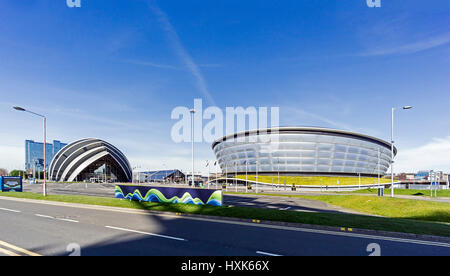 SSE The Hydro Veranstaltungsort bilden Teil des schottischen Event-Campus in Finnieston Glasgow Schottland Stockfoto