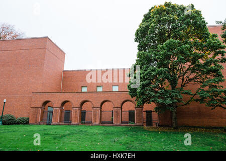 Universität von Oregon Jordan Schnitzer Kunstmuseum Außenseite des Gebäudes auf dem Campus der Eugene. Stockfoto