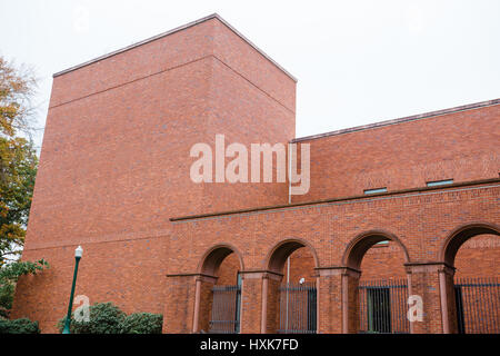 Universität von Oregon Jordan Schnitzer Kunstmuseum Außenseite des Gebäudes auf dem Campus der Eugene. Stockfoto