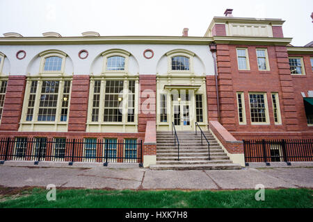 Berühmte Gerlinger Hall Gebäude auf dem Campus der University of Oregon in Eugene Oregon. Stockfoto