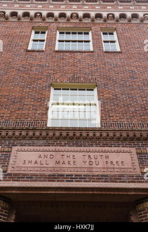 Außenaufnahme von Ritter Library an der University of Oregon in Eugene Oregon. Stockfoto