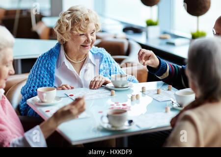 Mit Freunden rumhängen Stockfoto