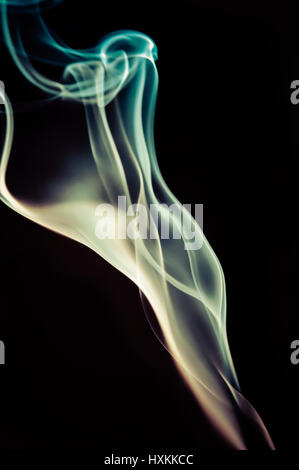 abstrakten bunten Rauch Hintergrund Stockfoto