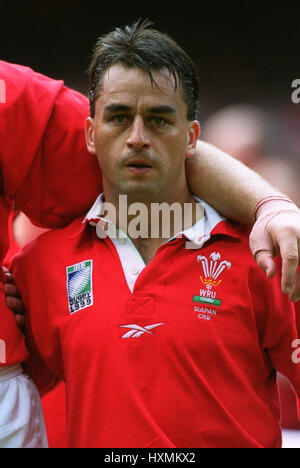 SHANE HOWARTH WALES & NEWPORT RU 11. Oktober 1999 Stockfoto