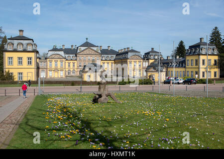 Residenzschloss Bad Arolsen, Landkreis Waldeck-Frankenberg, Hessen, Deutschland, Europa, Barockschloss in Bad Arolsen, Deutschland Stockfoto