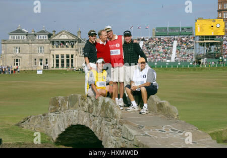 JACK NICKLAUS SAGT GOODBYE OPEN ST. ANDREWS 17. Juli 2005 Stockfoto