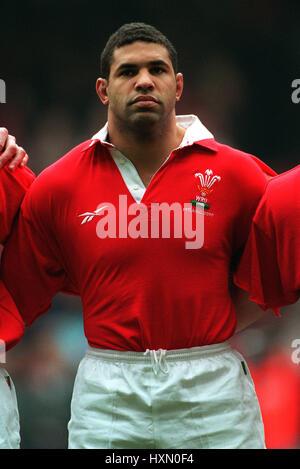 COLIN CHARVIS WALES & SWANSEA RU 5. Februar 2000 Stockfoto