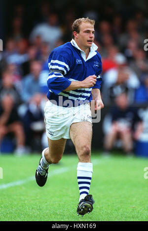 MARTIN SHAW SALE SHARKS RUFC Verkauf HEYWOOD Straße Verkauf ENGLAND 2. September 2000 Stockfoto