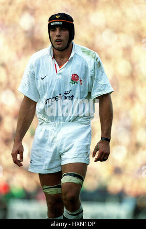 STEVE BORTHWICK ENGLAND & Bad RU LANSDOWNE ROAD DUBLIN 20. Oktober 2001 Stockfoto