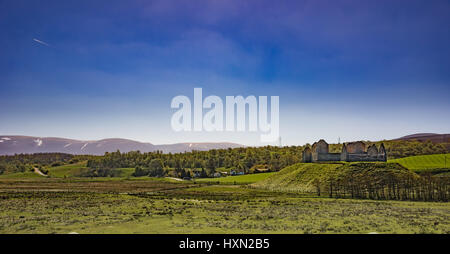 Ruthven Barracks, Kingussie, Schottland, Großbritannien. Stockfoto