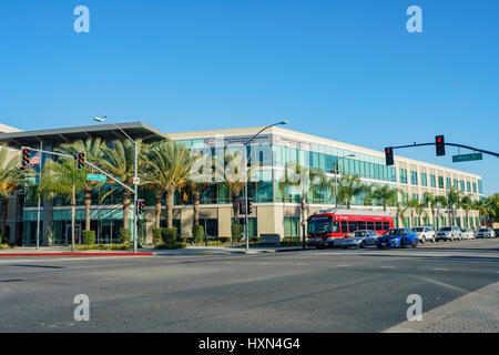 Los Angeles, 26 MAR: Außenansicht Community Development Commission des County Los Angeles am 26. März 2017 in Los Angeles, Kalifornien Stockfoto