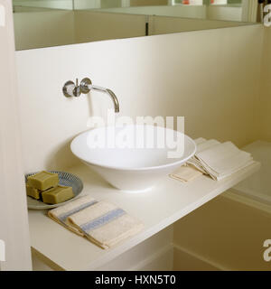 Moderne Badezimmer. Stockfoto