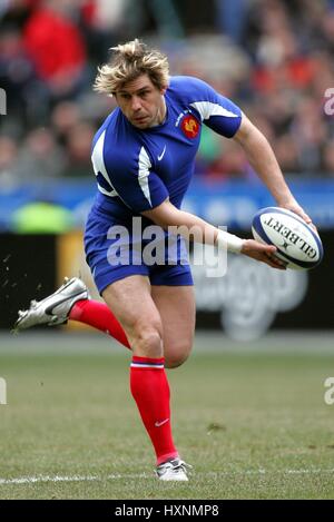 CEDRIC HEYMANS Frankreich & TOULOUSE RU STADE Frankreich PARIS 11. Februar 2006 Stockfoto