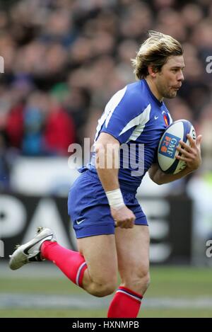 CEDRIC HEYMANS Frankreich & TOULOUSE RU STADE Frankreich PARIS 11. Februar 2006 Stockfoto