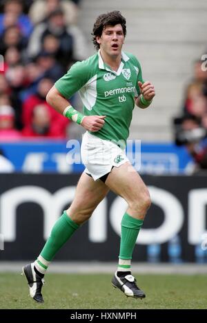 SHANE HORGAN Irland & LEINSTER RU STADE Frankreich PARIS 11. Februar 2006 Stockfoto