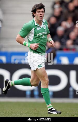 SHANE HORGAN Irland & LEINSTER RU STADE Frankreich PARIS 11. Februar 2006 Stockfoto