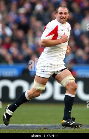 STEVE BORTHWICK ENGLAND & Bad RU STADE Frankreich PARIS 12. März 2006 Stockfoto