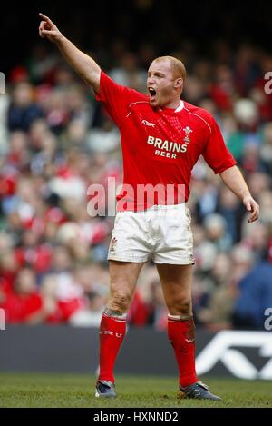 MARTYN WILLIAMS WALES & CARDIFF RU MILLENNIUM Stadion CARDIFF WALES 4. November 2006 Stockfoto