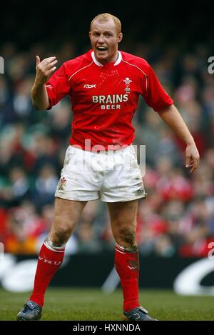 MARTYN WILLIAMS WALES & CARDIFF RU MILLENNIUM Stadion CARDIFF WALES 4. November 2006 Stockfoto