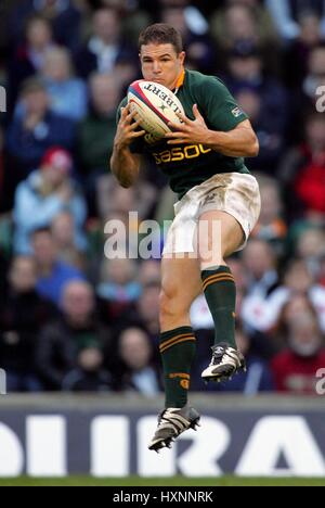 ANDRE PRETORIUS Südafrika RU TWICKENHAM MIDDLESEX ENGLAND 25. November 2006 Stockfoto