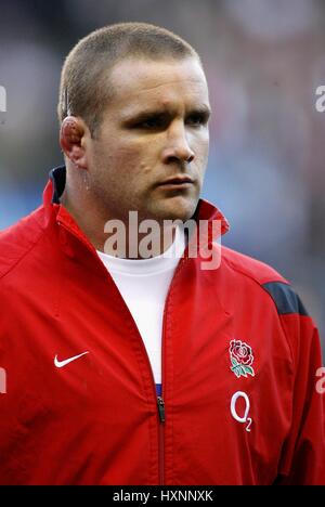 PHIL VICKERY ENGLAND RU TWICKENHAM LONDON ENGLAND 3. Februar 2007 Stockfoto