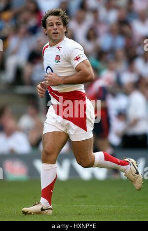 ANDY GOMARSALL ENGLAND & HARLEQUINS RU TWICKENHAM LONDON ENGLAND 11. August 2007 Stockfoto