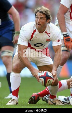 ANDY GOMARSALL ENGLAND & HARLEQUINS RU TWICKENHAM LONDON ENGLAND 11. August 2007 Stockfoto