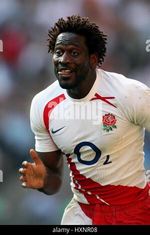 PAUL SACKEY ENGLAND & LONDON WASPS TWICKENHAM LONDON ENGLAND 11. August 2007 Stockfoto