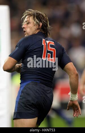 CEDRIC HEYMANS Frankreich & TOULOUSE RU STADE Frankreich PARIS Frankreich 7. September 2007 Stockfoto