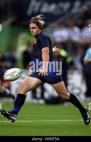 CEDRIC HEYMANS Frankreich & TOULOUSE RU STADE Frankreich PARIS Frankreich 7. September 2007 Stockfoto