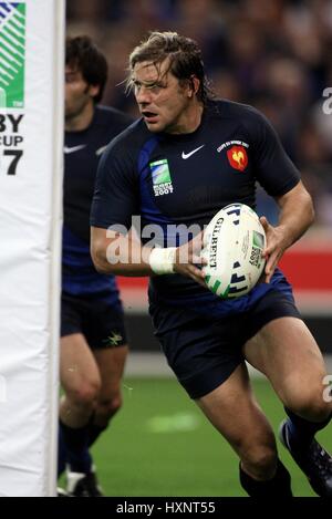 CEDRIC HEYMANS Frankreich & TOULOUSE RU STADE Frankreich PARIS Frankreich 7. September 2007 Stockfoto