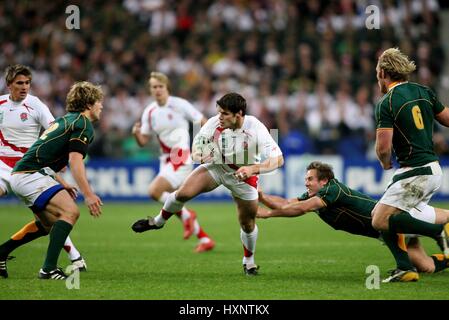 F STEYN D HIPKISS & B JAMES ENGLAND V Südafrika STADE DE FRANCE PARIS Frankreich 20. Oktober 2007 Stockfoto