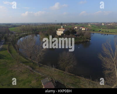 Vasca Corbelli, Villa d ' Este, Reggio Emilia, Guatteri Stiftung Stockfoto