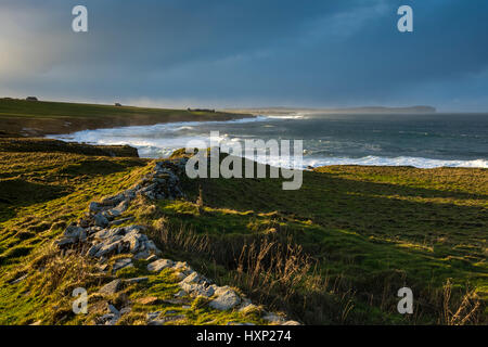 Dunnet Head aus St. Johns Point., Caithness, Schottland Stockfoto