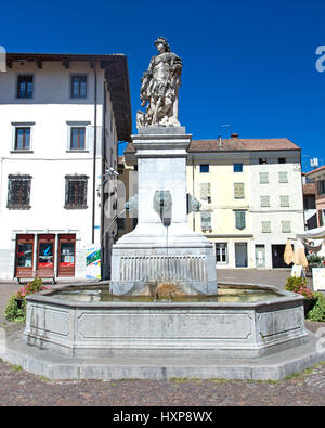 Cividale del Friuli, Italien, 23. August 2016: Cividale ist eine ruhige, kleine Stadt, die Touristen, dank seiner Altstadt zieht. Stockfoto