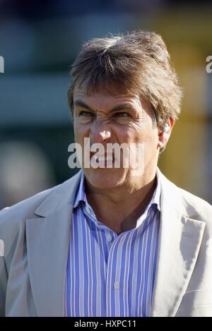 JOHN INVERDALE Sport-MODERATORIN STADIO FLAMINIO Rom Italien 10. Februar 2008 Stockfoto