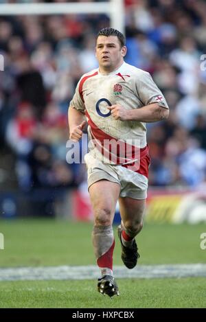 LEE MEARS ENGLAND & Bad RU MURRAYFIELD EDINBURGH Schottland 8. März 2008 Stockfoto