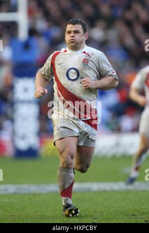 LEE MEARS ENGLAND & Bad RU MURRAYFIELD EDINBURGH Schottland 8. März 2008 Stockfoto