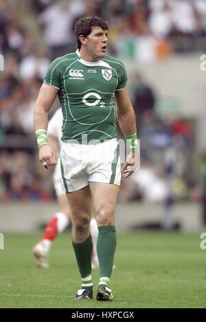 SHANE HORGAN Irland & LEINSTER RU TWICKENHAM LONDON ENGLAND 15. März 2008 Stockfoto