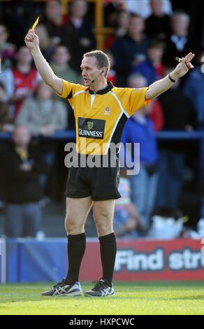 TIM WIGGLESWORTH RUGBY FOOTBALL UNION Schiedsrichter HEADINGLEY CARNEGIE LEEDS ENGLAND 4. Oktober 2009 Stockfoto