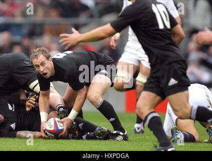 JIMMY COWAN NEW Zealand RU TWICKENHAM MIDDLESEX ENGLAND 21. November 2009 Stockfoto