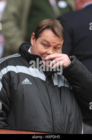 STEVE HANSEN NEW ZEALAND ASSISTENZTRAINER TWICKENHAM MIDDLESEX ENGLAND 21. November 2009 Stockfoto