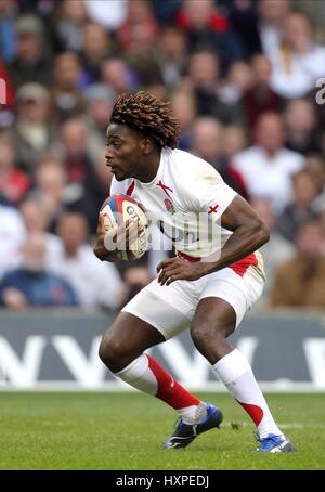 PAUL SACKEY ENGLAND & LONDON WASPS TWICKENHAM MIDDLESEX ENGLAND 15. November 2008 Stockfoto