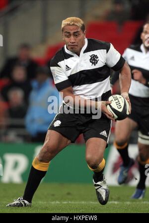 JERRY COLLINS Barbaren & Neuseeland RU WEMBLEY Stadion LONDON ENGLAND 3. Dezember 2008 Stockfoto