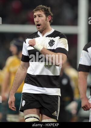 CHRIS JACK Barbaren & Neuseeland RU WEMBLEY Stadion LONDON ENGLAND 3. Dezember 2008 Stockfoto