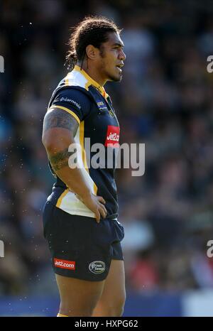 ALFIE TO'OALA LEEDS CARNEGIE RU HEADINGLEY CARNEGIE LEEDS ENGLAND 20. September 2009 Stockfoto